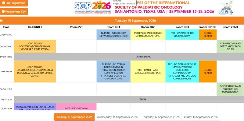 SIOP 2026 to Showcase the Latest Advances in Paediatric Oncology - AIEOP 2 SIOP 2026 to Showcase the Latest Advances in Paediatric Oncology - AIEOP