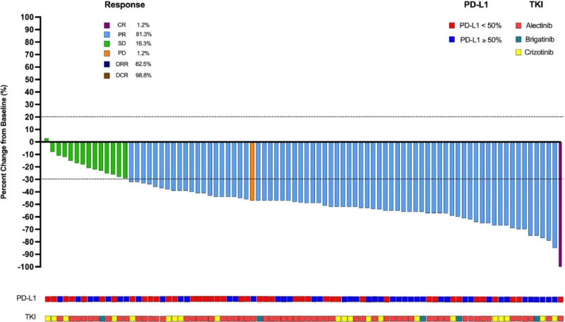 High PD-L1 Expression Linked To Shorter PFS With First-Line ALK TKIs In ALK-Rearranged NSCLC 3 High PD-L1