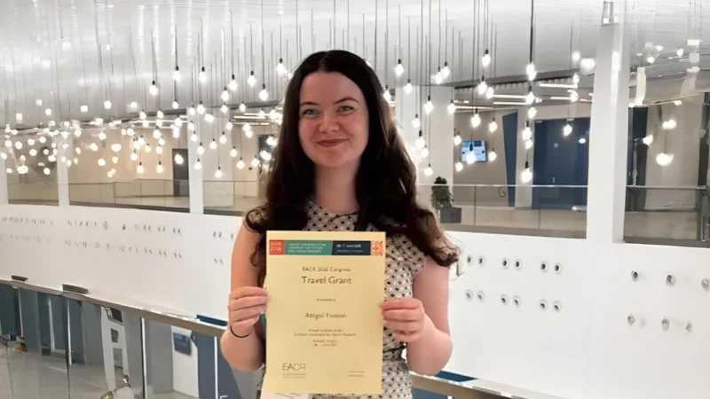 Alanna Green: Big Congrats to Abigail Foston for Her Young Investigator Award!