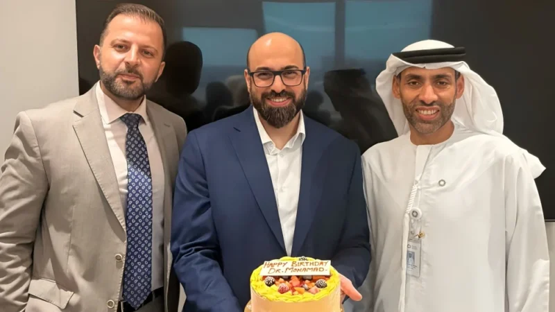 Humaid Al-Shamsi: Celebrating Mohammad Adileh’s Birthday who Brought HAI Pump to the Entire Region