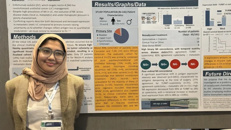 Hiba Narvel: Advancing Precision Oncology Through Nectin-4 Biomarker Research at ASCO2026