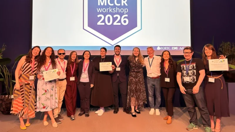 Giovanna Pecoraro: Honored to Receive the Best Innovative Protocol Award at MCCR Workshop 2026