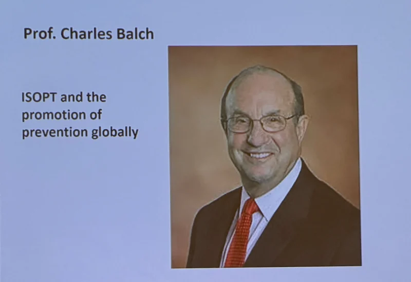 Charles Balch: Honored to Receive the SLACOM 20 Year Award 2 Charles Balch