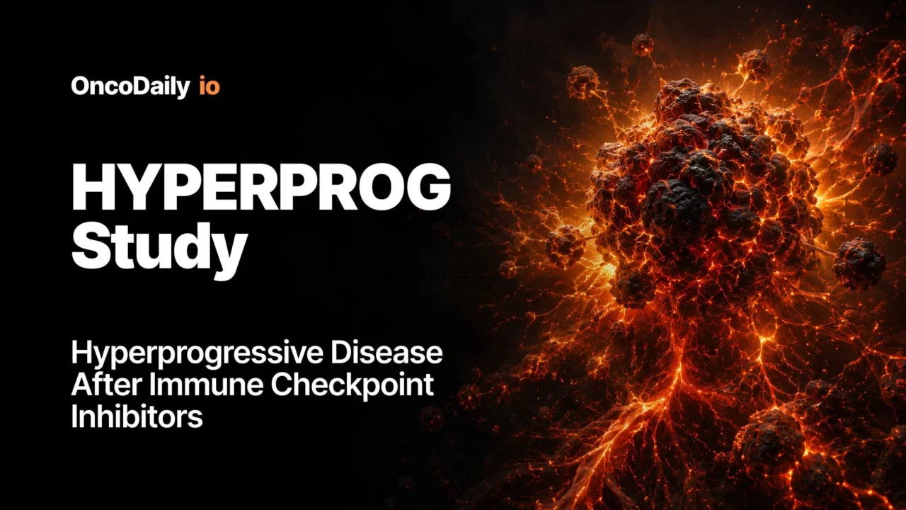HYPERPROG Study: Hyperprogressive Disease After Immune Checkpoint Inhibitors