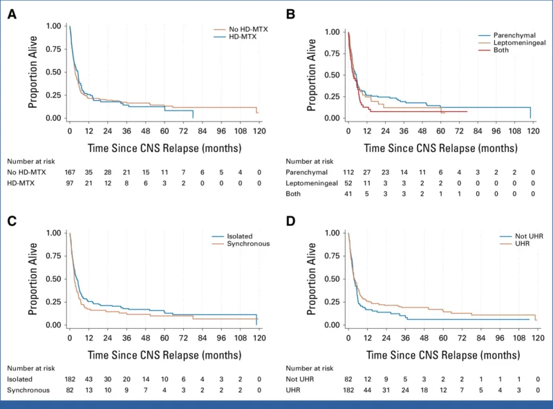 High-Dose Methotrexate Does Not Reduce CNS Relapse Risk in Ultra High-Risk LBCL: An International Analysis