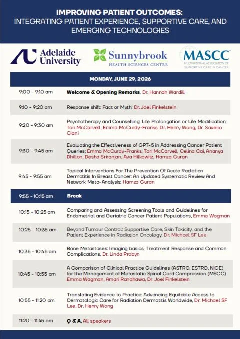 Shing Fung Lee: Excited to Be in Melbourne for MASCC 2026
