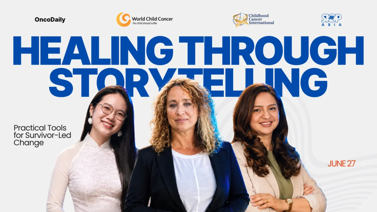 Healing Through Storytelling: Practical Tools for Survivor-Led Change – An OncoDaily Session at SIOP 2026