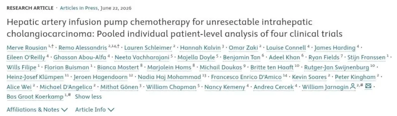 Remo Alessandris: Patient Level Analysis on Hepatic Artery Infusion Pump Chemotherapy 2 Remo Alessandris