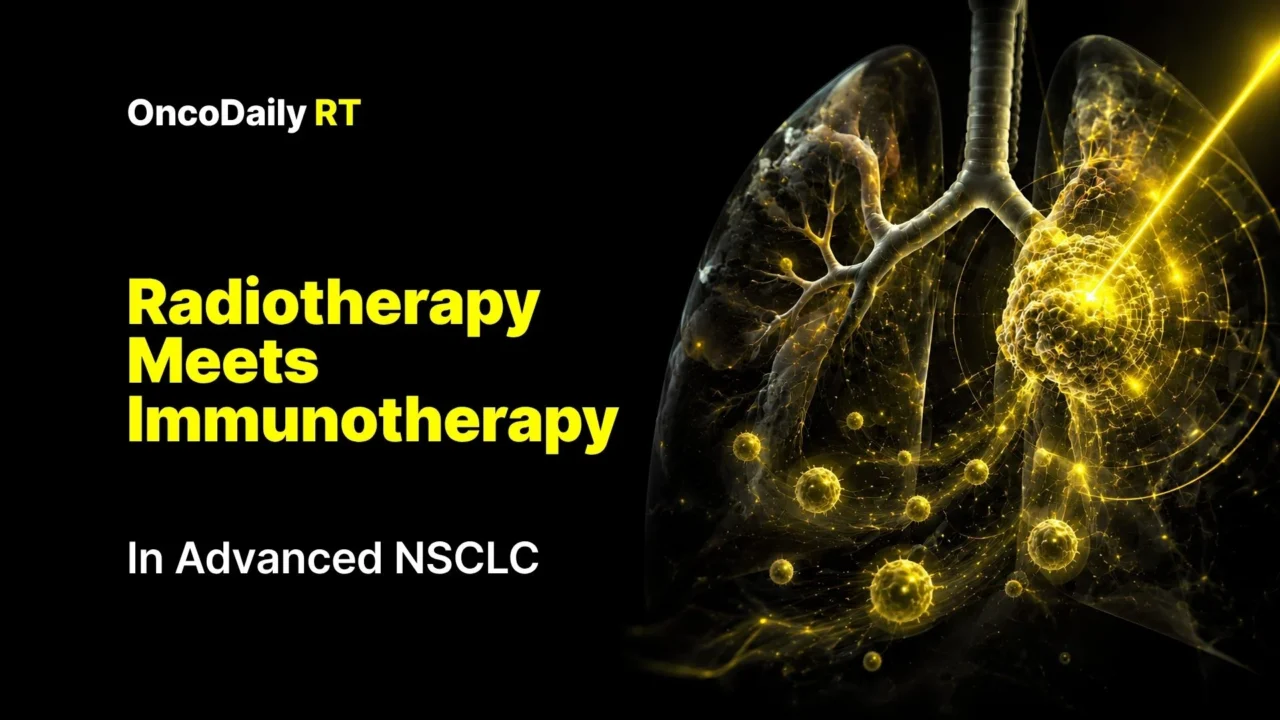 Sequential Radiotherapy and Immunotherapy May Improve Survival in Advanced NSCLC