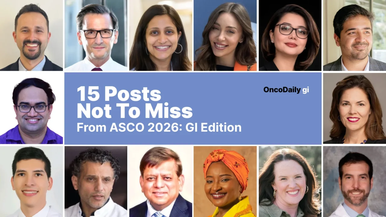 15 Posts Not To Miss From ASCO 2026: GI Edition