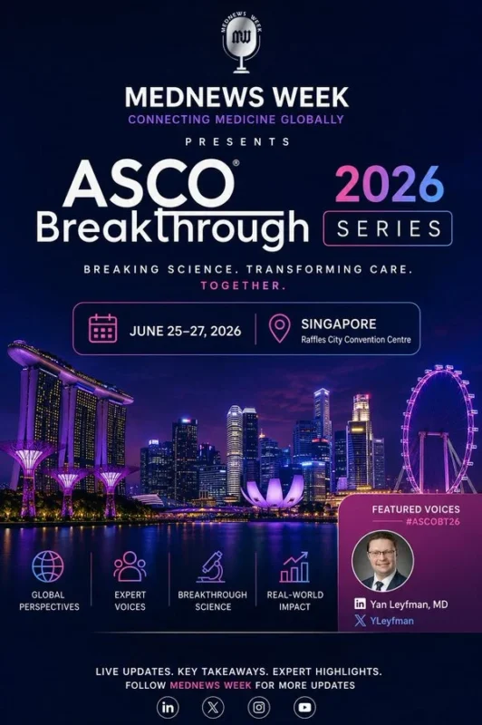 Yan Leyfman: Excited for the Start of ASCO Breakthrough 2026 This Week in Singapore