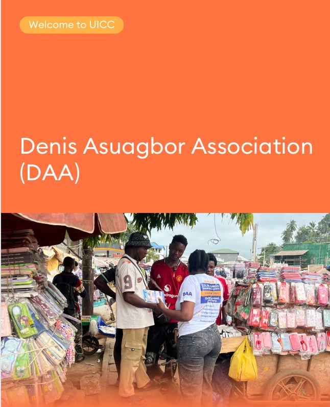 Excited to Welcome the Denis Asuagbor Association (DAA) to the UICC community - UICC 2 UICC
