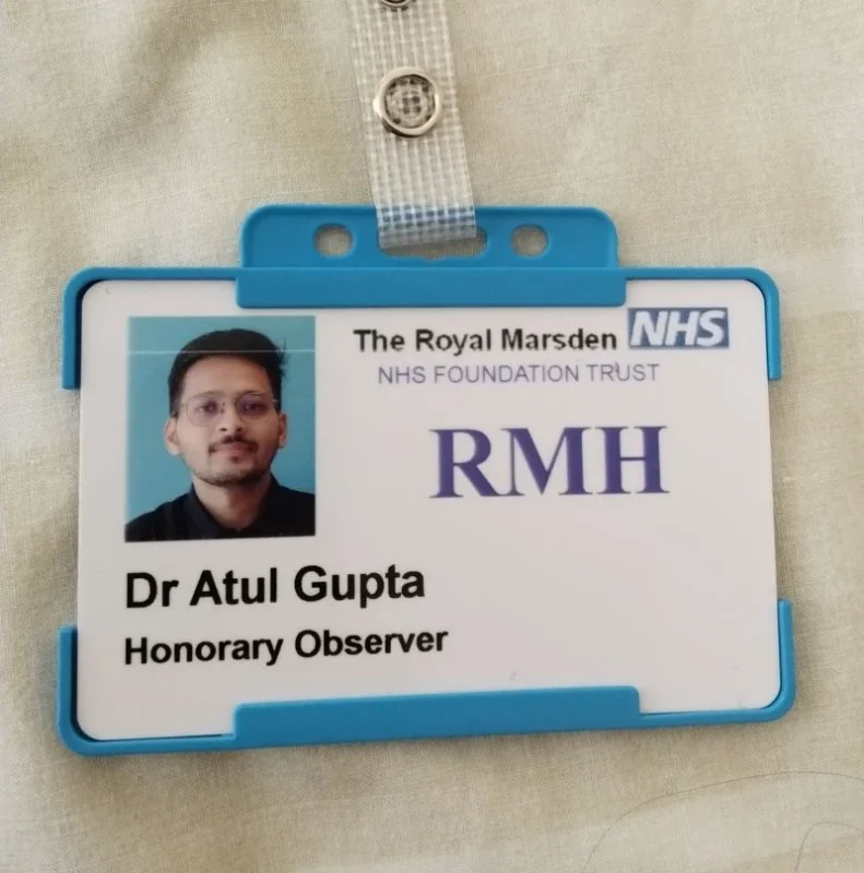 Atul Gupta: Honored to Join The Royal Marsden Breast Unit as an ESMO - ICF Fellow 2 Atul Gupta: Honored to Join The Royal Marsden Breast Unit as an ESMO - ICF Fellow