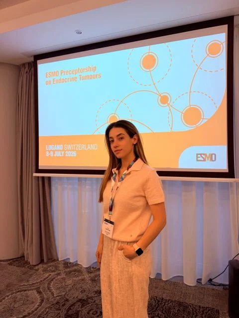 Anna Sargsyan: Grateful For the Opportunity to Participate in ESMO Preceptorship on Endocrine Tumours 2 Anna Sargsyan