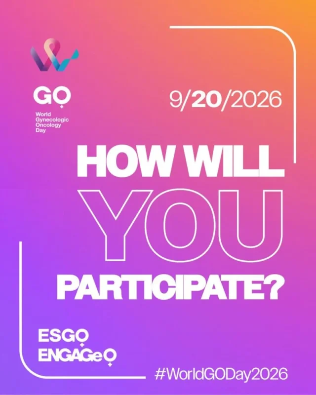 Two Months to World Gynecologic Oncology Day 2026 - ESGO 2 Two Months to World Gynecologic Oncology Day 2026 - ESGO