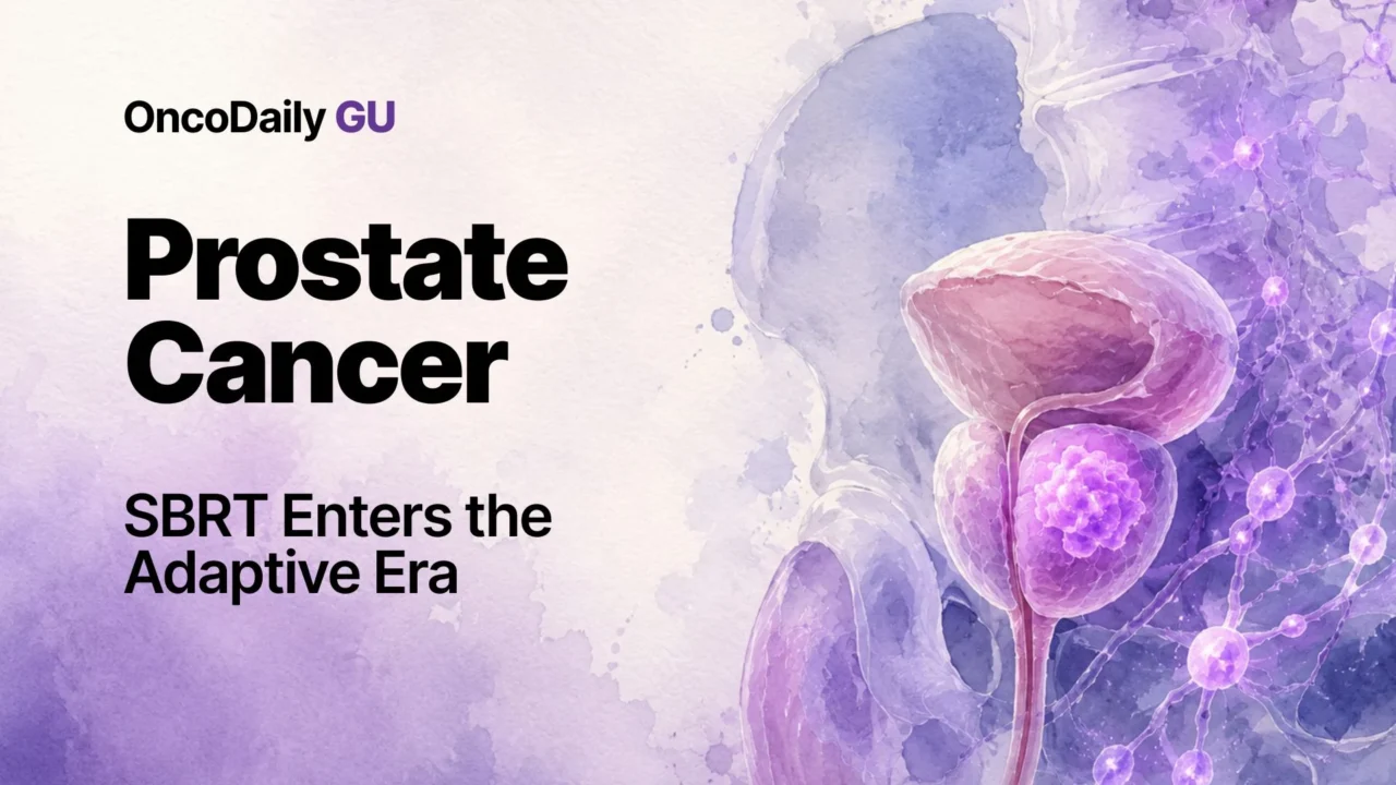 Adaptive MR-Guided SBRT Shows Low Toxicity in Prostate Cancer