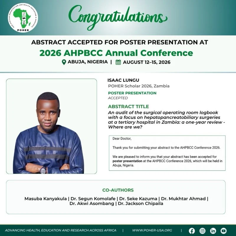 Recognizing Scholars Advancing Cancer Research Across Africa - POHER