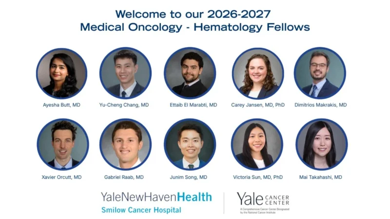 Please Join Us in Welcoming Our New Medical Oncology - Hematology Fellows - Yale Cancer Center 2 Yale Cancer Center
