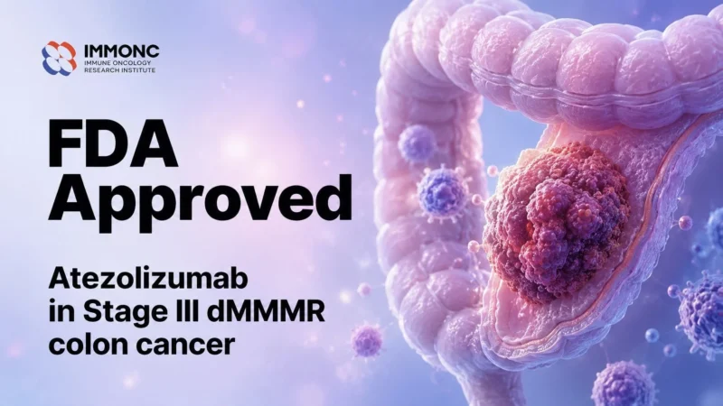 Immunotherapy Moves Into the Curative Setting for Stage III dMMR Colon Cancer – IMMONC