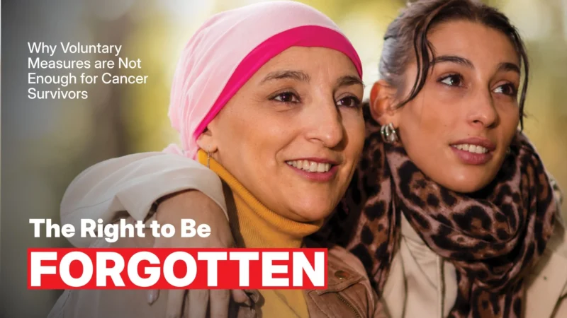 Why Voluntary Measures are Not Enough for Cancer Survivors – CancerWorld