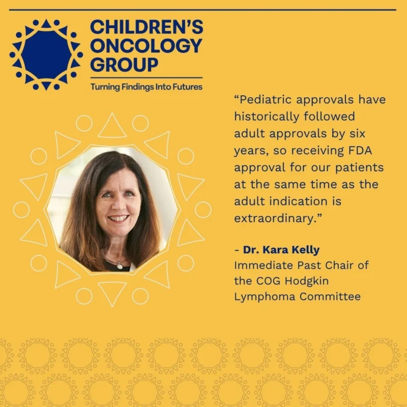 A New Standard of Care for Young People with Advanced Hodgkin Lymphoma - Children’s Oncology Group 2 A New Standard of Care for Young People with Advanced Hodgkin Lymphoma - Children’s Oncology Group