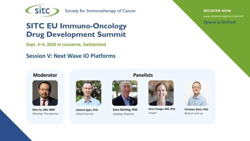 Panel Discussion: Next Generation Immuno-Oncology Platforms Driving Innovation – SITC