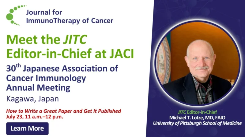 Dr. Michael Lotze to Share Publishing Tips in Meet-the-Editor Session at JACI 2026 - JACI 2 Dr. Michael Lotze to Share Publishing Tips in Meet-the-Editor Session at JACI 2026 - JACI