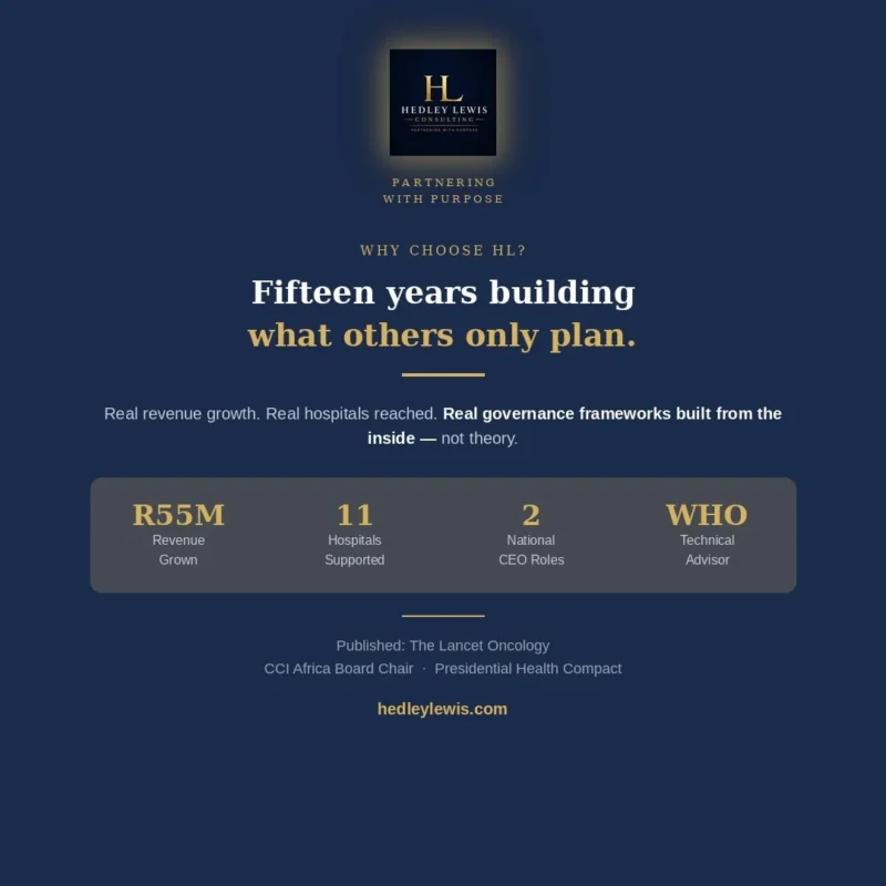 Hedley Lewis: 15 Years of Impact in South Africa’s Childhood Cancer Sector