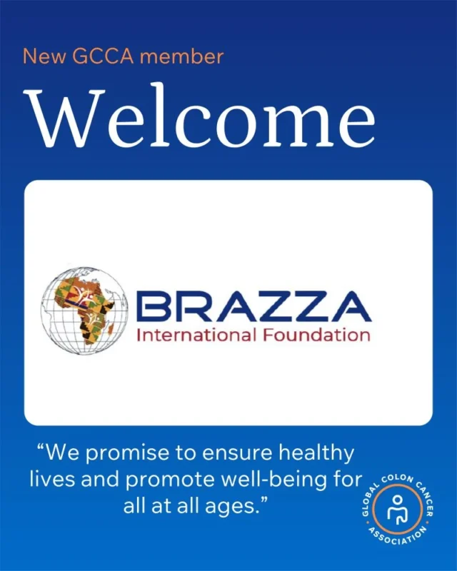 Global Colon Cancer Association Welcomes Brazza International Foundation as Newest Member 2 Global Colon Cancer Association Welcomes Brazza International Foundation as Newest Member