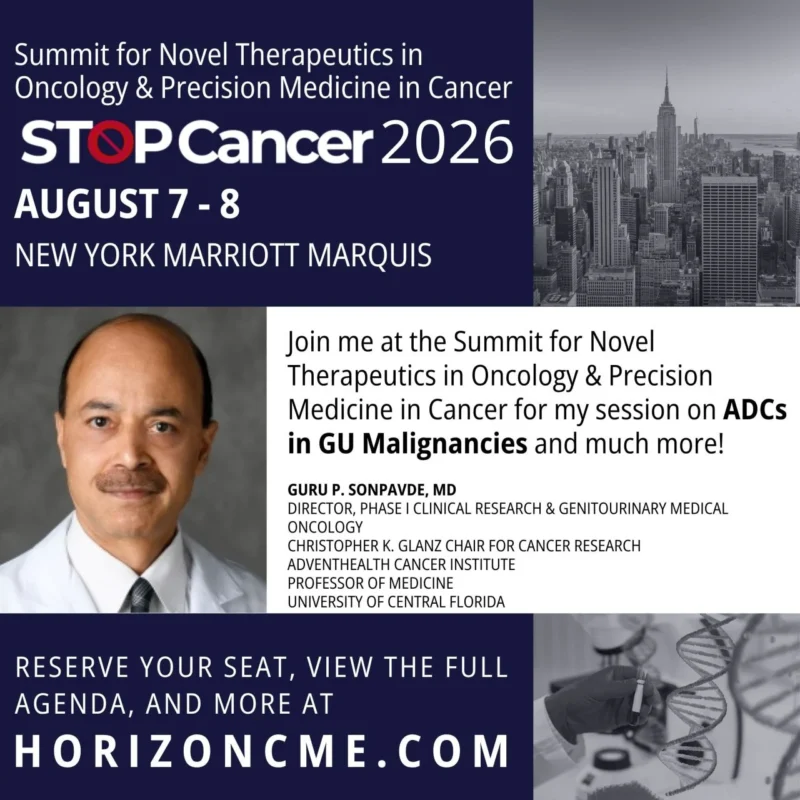 Guru Sonpavde Highlights Novel Therapeutics at STOP CANCER 2026 2 Guru Sonpavde