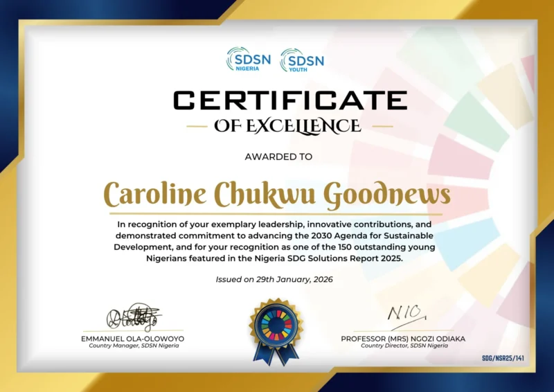 Caroline Chukwu: From Vision to Recognition - A Reflection on Purpose, Impact, and Possibility 2 Caroline Chukwu