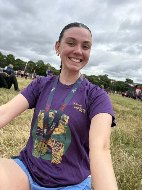Madeline Rush: Preparing for the Great North Run in September for Cancer Research UK 2 Madeline Rush