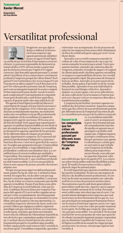 Aleix Prat: The Future of Healthcare Depends on Adaptable Talent 2 Aleix Prat