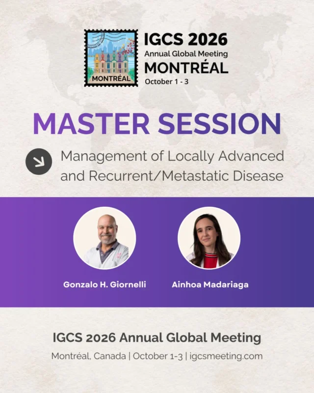 IGCS Announces Cervical Cancer Master Session at 2026 Annual Global Meeting 2 IGCS Announces Cervical Cancer Master Session at 2026 Annual Global Meeting