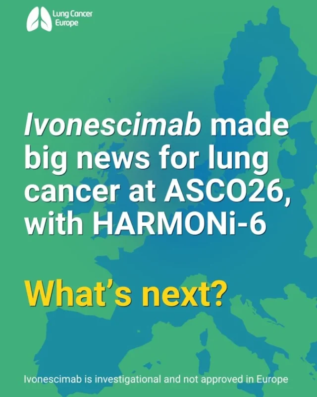 Ivonescimab is Now Being Studied in Europe in HARMONi-7 Trial - Lung Cancer Europe 2 Lung Cancer Europe