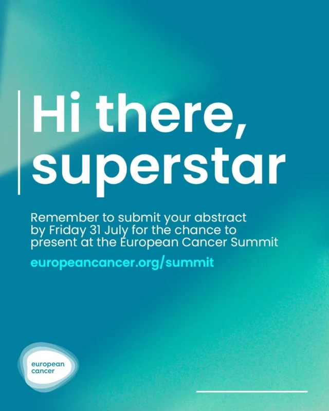 Junior Cancer Researchers Invited to Submit Abstracts for the European Cancer Summit 2026 - ECO 2 European Cancer Organisation
