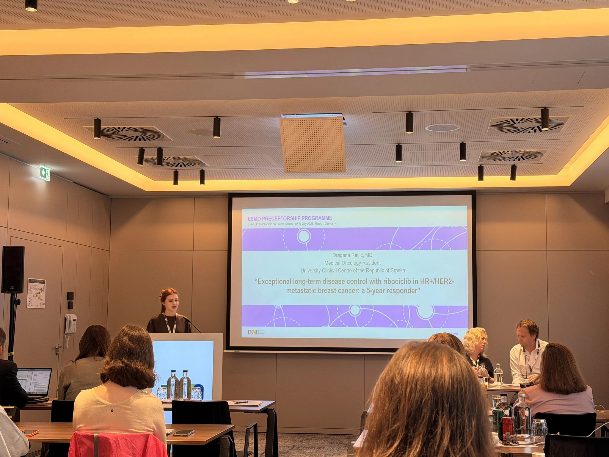 Dragana Reljic: A Valuable and Inspiring Experience at the ESMO Breast Cancer Preceptorship