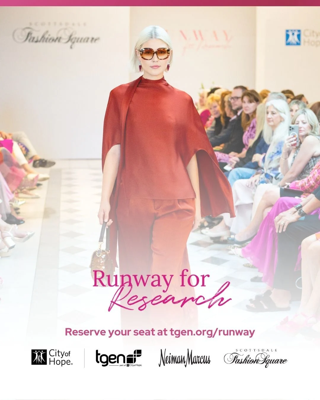 Jeffrey Trent: TGen - Part of City of Hope Hosts 6th Annual "Runway For Research" for Women's Cancer Research