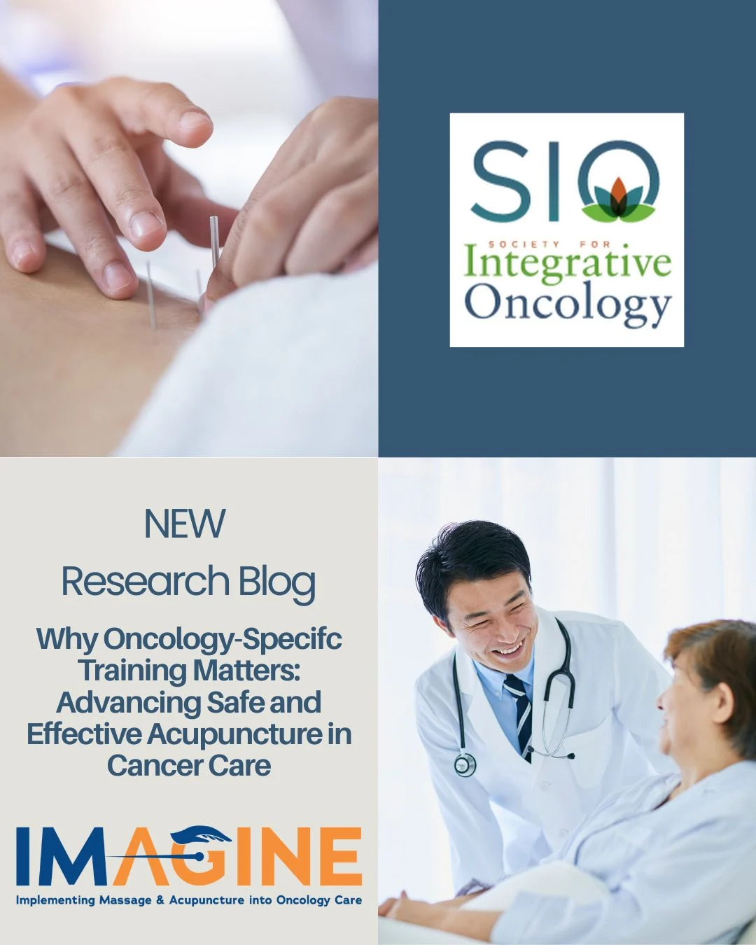 Why Oncology-Specific Training Matters for Safe and Effective Acupuncture in Cancer Care - SIO 2 Why Oncology-Specific Training Matters for Safe and Effective Acupuncture in Cancer Care - SIO