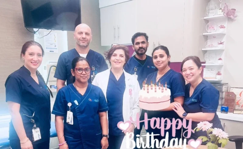 Rita A. Sakr: Celebrating July Birthdays at Breast Clinic 2 Rita A. Sakr
