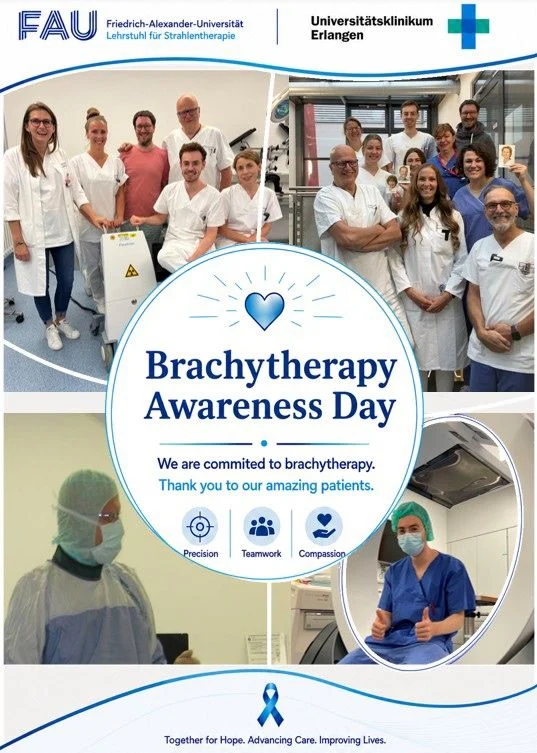 Stefanie Corradini: Celebrating Brachytherapy Awareness Day at Universitätsklinikum Erlangen 2 Stefanie Corradini