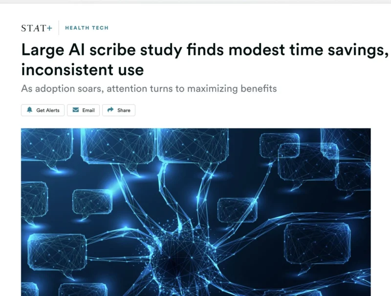 Roupen Odabashian: Modest Gains and Inconsistent Adoption of AI Medical Scribes 2 Roupen Odabashian