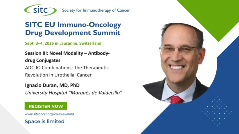 ADC-IO Combinations in Urothelial Cancer at the 2026 SITC EU Immuno-Oncology Drug Development Summit 2 SITC