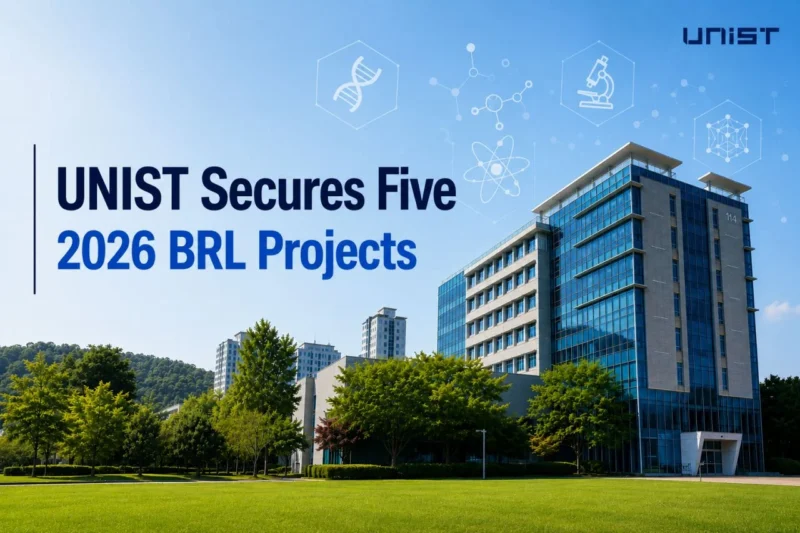 UNIST Secures Five Projects In The 2026 Basic Research Laboratory Initiative