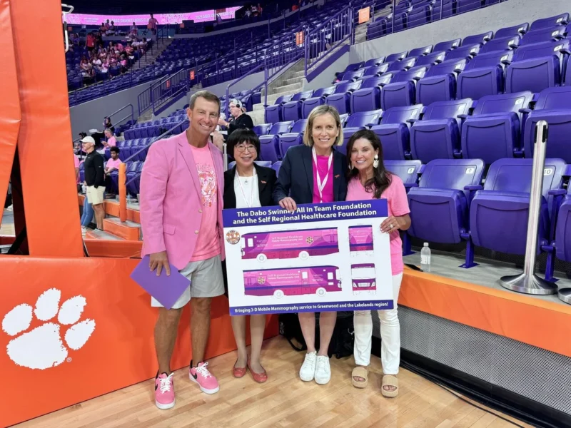 Joanna Metzner-Sadurski: Dabo Swinney Ladies Clinic Advances Community Cancer Care 4 Joanna Metzner-Sadurski