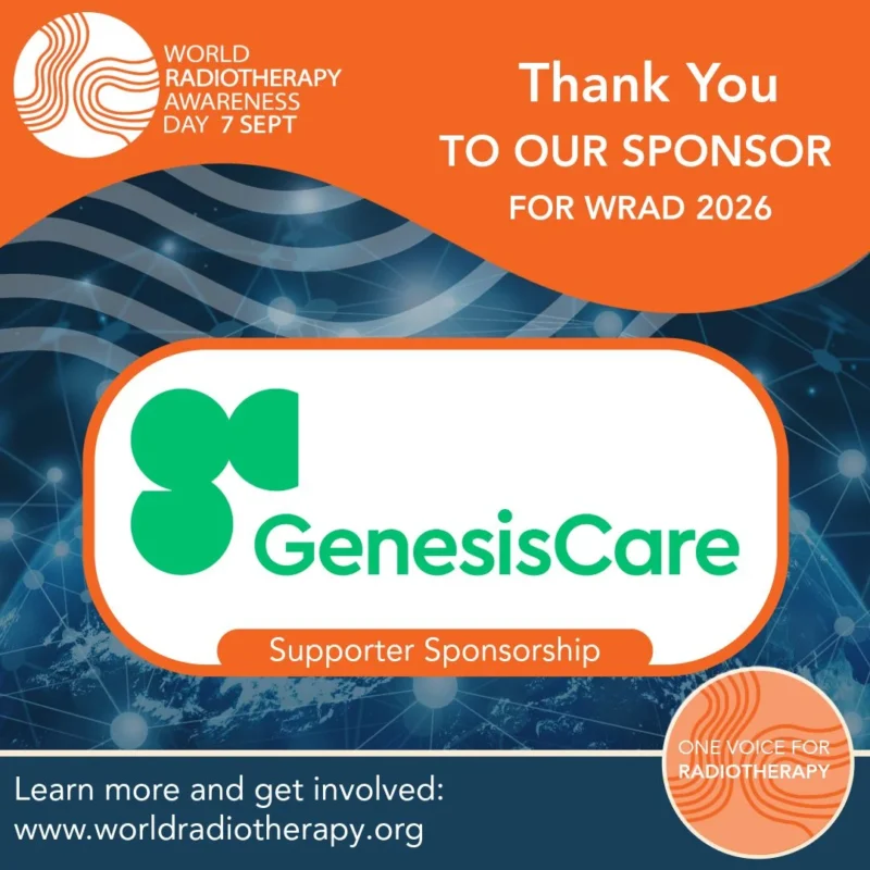 GenesisCare Recognised as a Supporter Sponsor of WRAD 2 WRAD