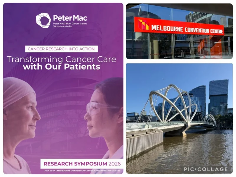 Michael Jefford։ Two Days of Research and Collaboration at the 2026 Peter Mac Research Symposium 2 Michael Jefford