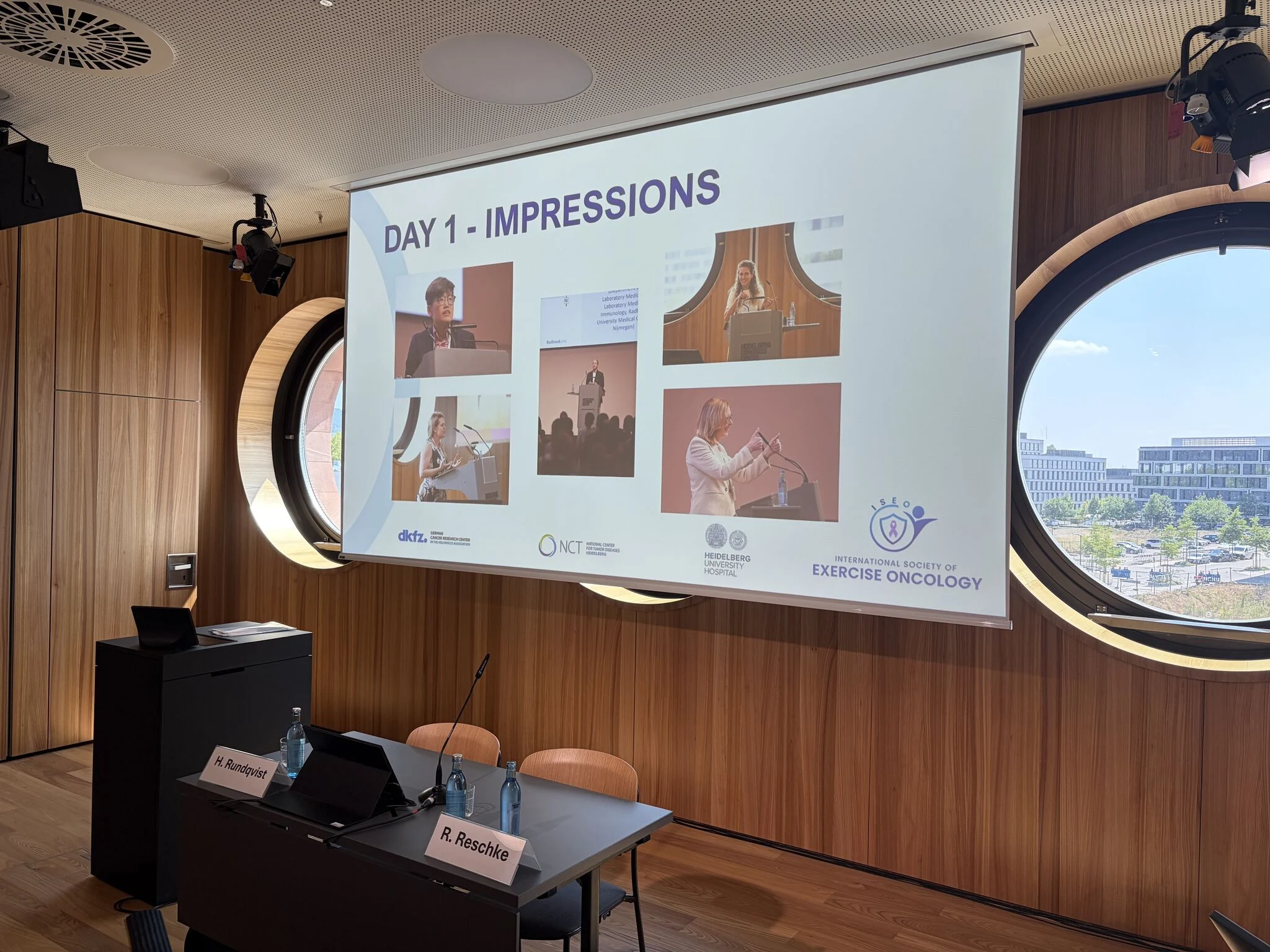 Robin Reschke: Honored to Chair the Mechanism Session at the Inaugural Exercise Oncology Conference 2 Robin Reschke: Honored to Chair the Mechanism Session at the Inaugural Exercise Oncology Conference