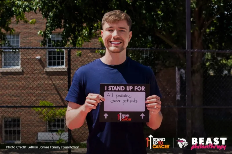 Joining Forces with MrBeast to Find Cures for Pediatric Cancer Patients - Stand Up To Cancer 2 Stand Up To Cancer