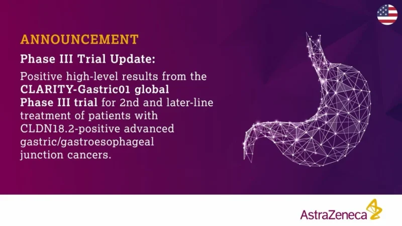 Mohit Manrao: AstraZeneca Reports Positive Phase III Results in Gastric Cancer 2 Mohit Manrao: AstraZeneca Reports Positive Phase III Results in Gastric Cancer